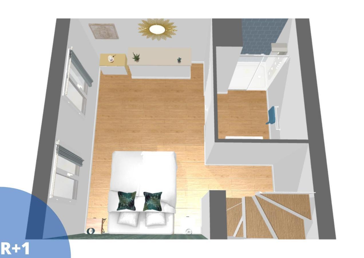 Appartement *Maison Bel-Étage-Netflix-Wifi-Coeur de ville* à Cambrai Extérieur photo
